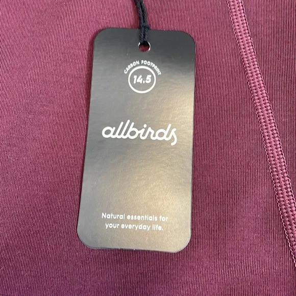 Allbirds Women's Natural Legging Aubergine - Picture 6 of 10